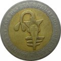 Западная Африка 200 франков 2005 год