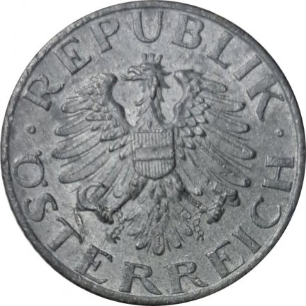 Австрия 5 грошей 1977 год