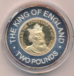 Монета Гернси 2 фунта 2006 год - Эдуард Исповедник
