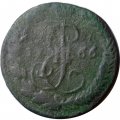 Денга 1766 год ЕМ Екатерина II (1762 - 1796) - VG