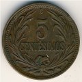 Уругвай 5 сентесимо 1946 год