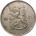 Финляндия 25 пенни 1937 год