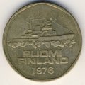 Финляндия 5 марок 1976 год