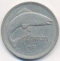 Ирландия 1 флорин (2 шиллинга) 1968 год - Атлантический лосось
