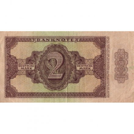 ГДР 2 марки 1948 год - VF