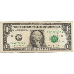 США 1 доллар 2009 год - K - F