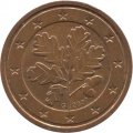 Германия 2 евроцента 2007 год (G)