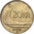 Норвегия 20 крон 2001 год