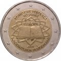 Германия 2 евро 2007 год (F) - 50 лет подписания Римского договора