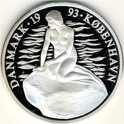 Дания 1 экю 1993 год