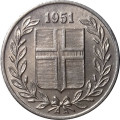 Исландия 25 эйре 1951 год