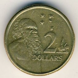 Австралия 2 доллара 2005 год