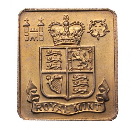 Жетон монетного двора Великобритания Elizabeth R Royal Mint 1971 год