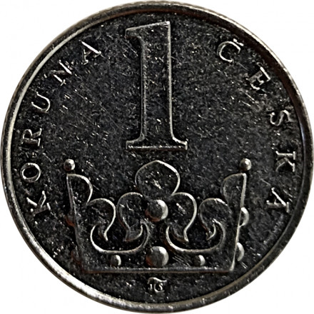Чехия 1 крона 1997 год