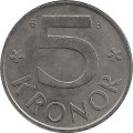 Швеция 5 крон 2000 год