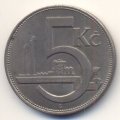 Чехословакия 5 крон 1925 год