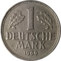 ФРГ 1 марка 1969 год (G)
