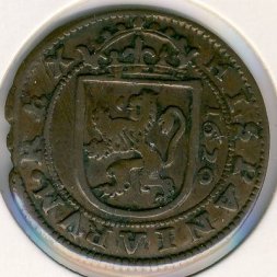 Испания 8 мараведи 1620 год