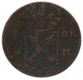Швеция 1 эре 1719 год