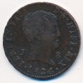 Испания 8 мараведи 1824 год