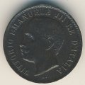Италия 1 чентезимо 1908 год