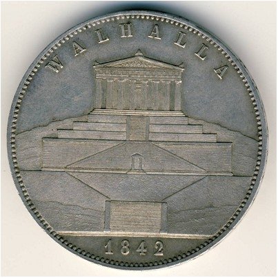 Бавария 2 талера 1842 год