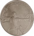 Азербайджан 1 манат 2015 год - I Европейские игры, Баку 2015 - Стрельба из лука
