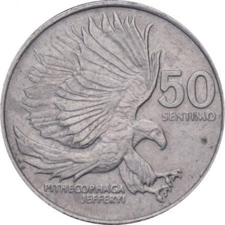 Филиппины 50 сентимо 1984 год