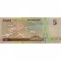 Фиджи 5 долларов 2002 год - Международный аэропорт Нади UNC