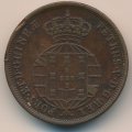 Ангола 1 макута 1860 год