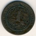 Нидерланды 1 цент 1898 год