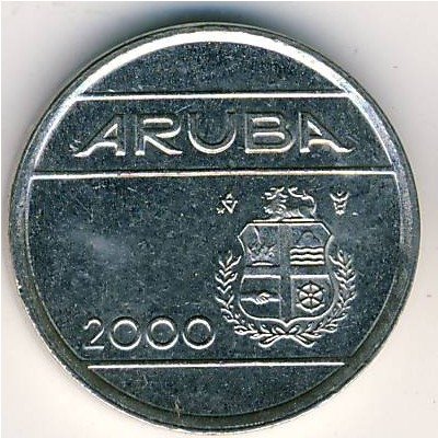 Аруба 5 центов 2000 год