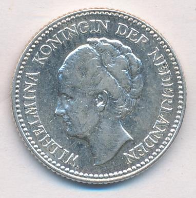Нидерланды 1/2 гульдена 1929 год