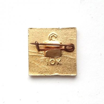 Значок ЯК-40. Аэрофлот (синий)