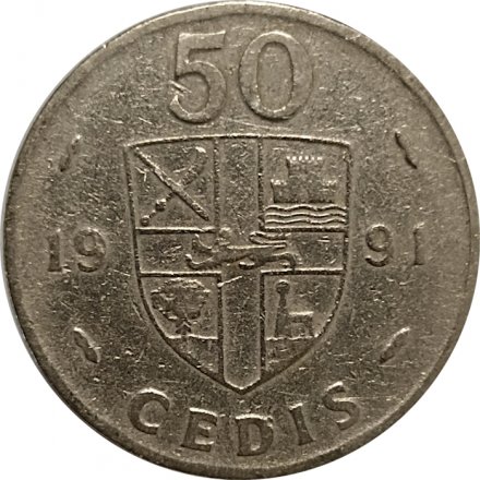 Гана 50 седи 1991 год
