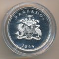 Барбадос 1 доллар 1994 год
