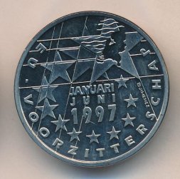 Нидерланды 1 экю 1997 год