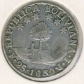 Боливия 2 соля 1830 год