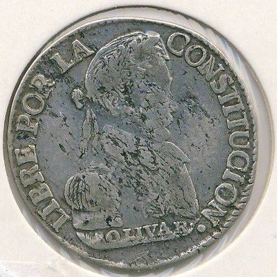 Боливия 2 соля 1830 год