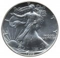 США 1 доллар 1992 год - Шагающая свобода (без отметки МД)