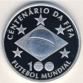 Бразилия 2 реала 2004 год - 100-летие FIFA