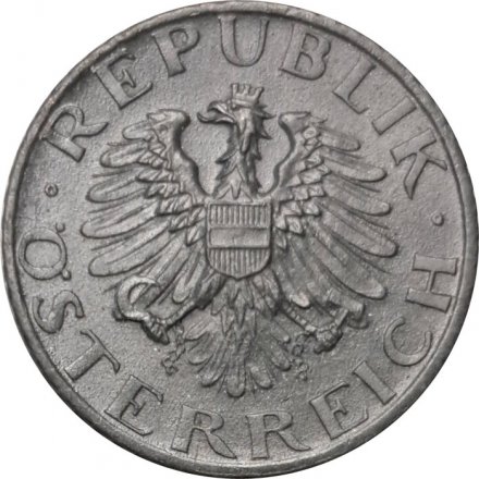 Австрия 5 грошей 1972 год