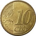 Финляндия 10 евроцентов 2011 год - Герб Финляндии