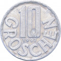 Австрия 10 грошей 1997 год