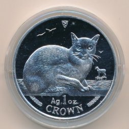 Остров Мэн 1 крона 1996 год