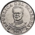 Парагвай 50 гуарани 2012 год