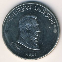 Либерия 5 долларов 2000 год