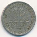 Гаити 5 сантимов 1904 год