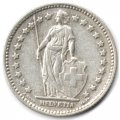 Швейцария 1 франк 1936 год