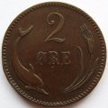 Дания 2 эре 1889 год Кристиан IX